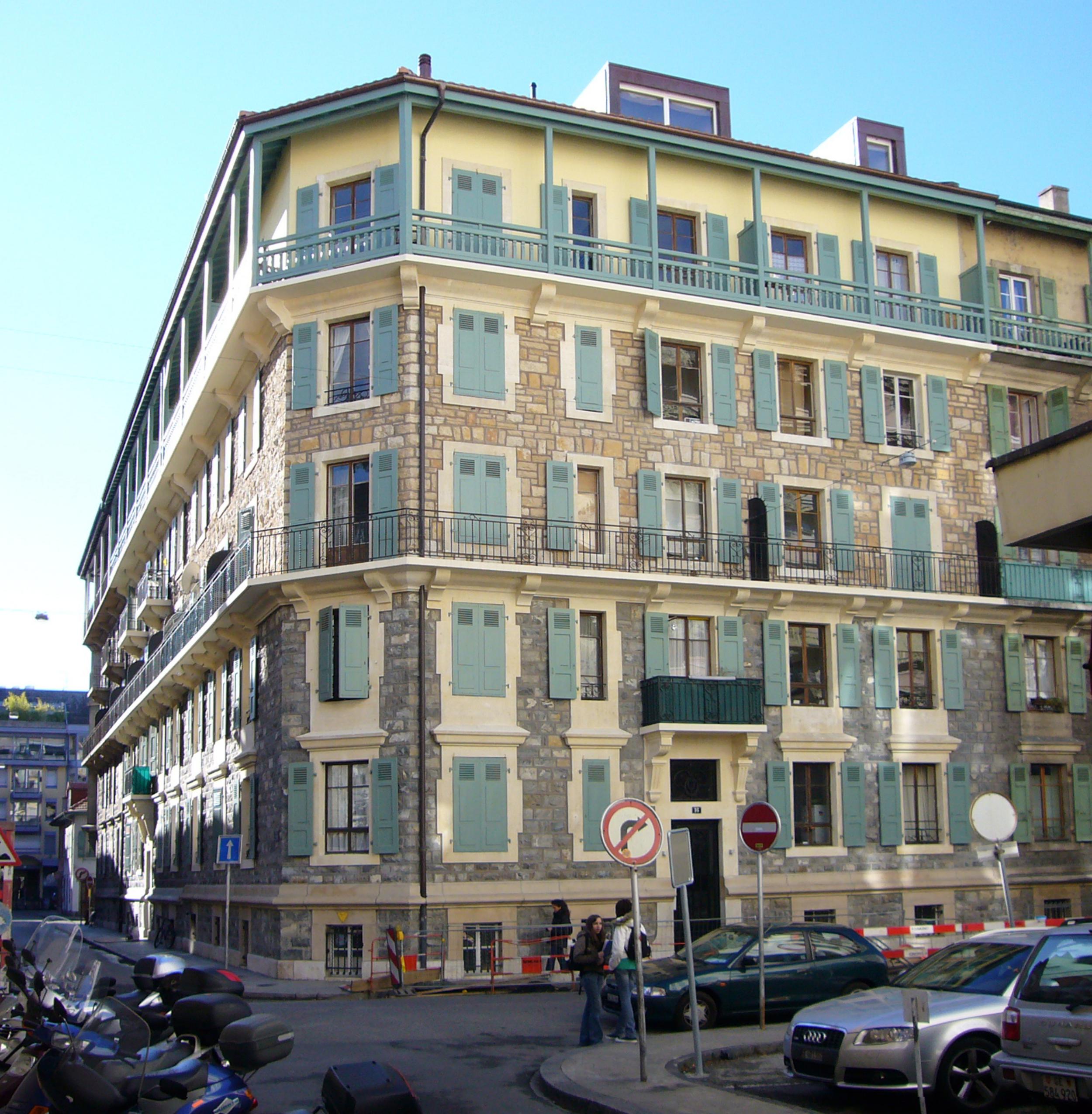 462 architectes | Quartier des Eaux-vives